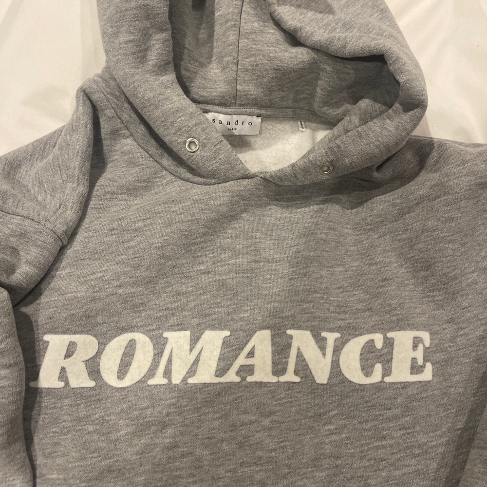 sandro paris romance hoodie